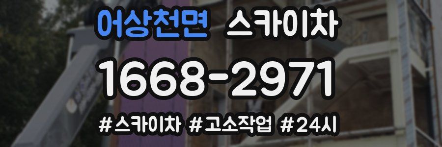 어상천면 스카이차