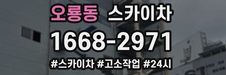 오룡동 스카이차