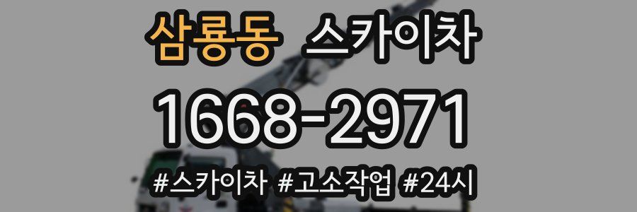 삼룡동 스카이차