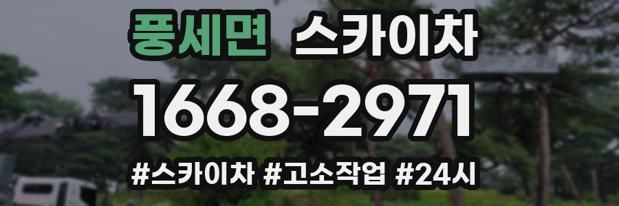 풍세면 스카이차