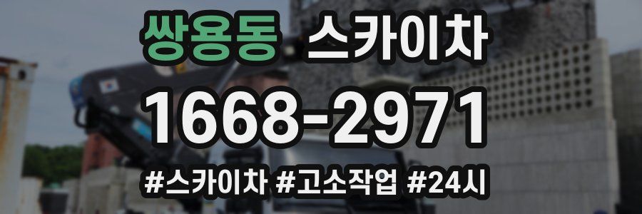 쌍용동 스카이차