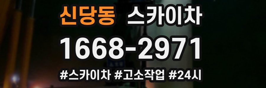 신당동 스카이차