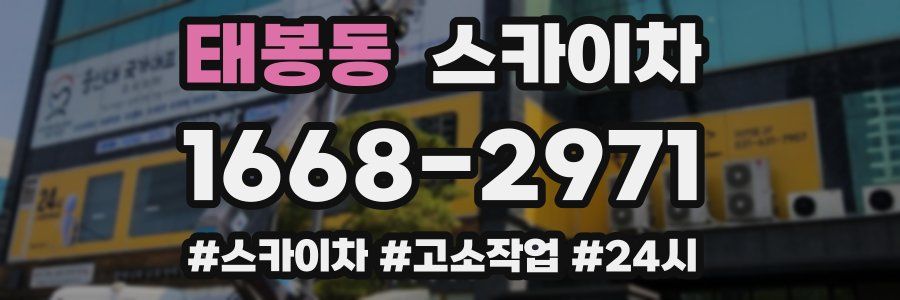 태봉동 스카이차