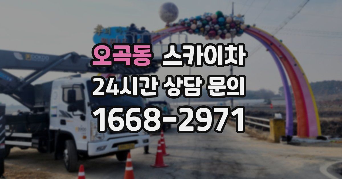 오곡동 스카이차