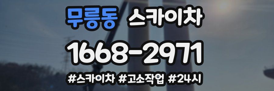 무릉동 스카이차