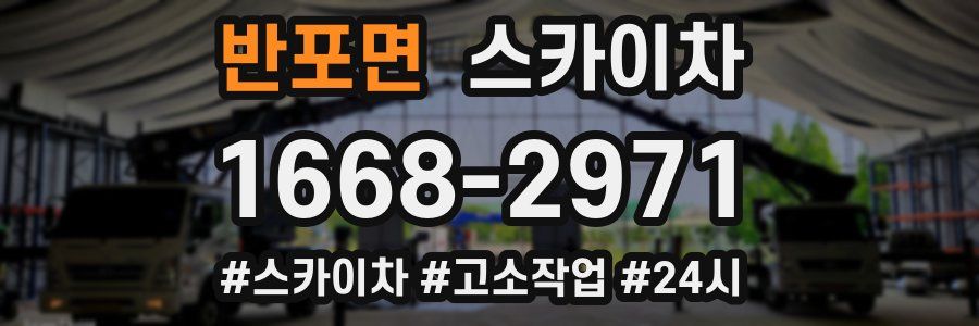 반포면 스카이차