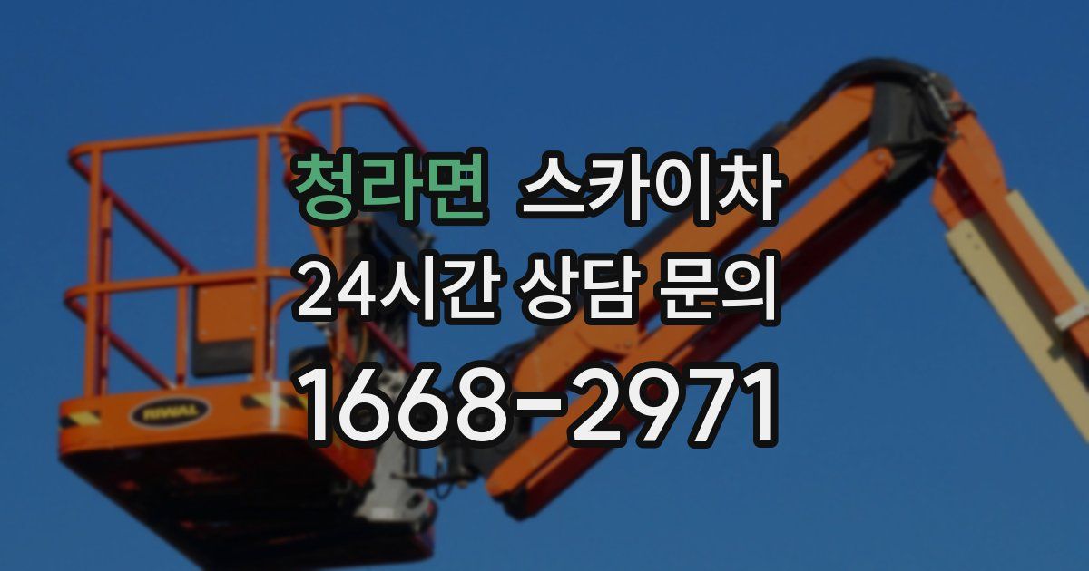 청라면 스카이차