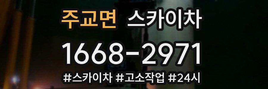 주교면 스카이차