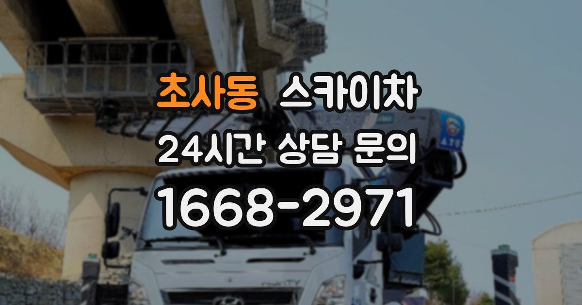 초사동 스카이차