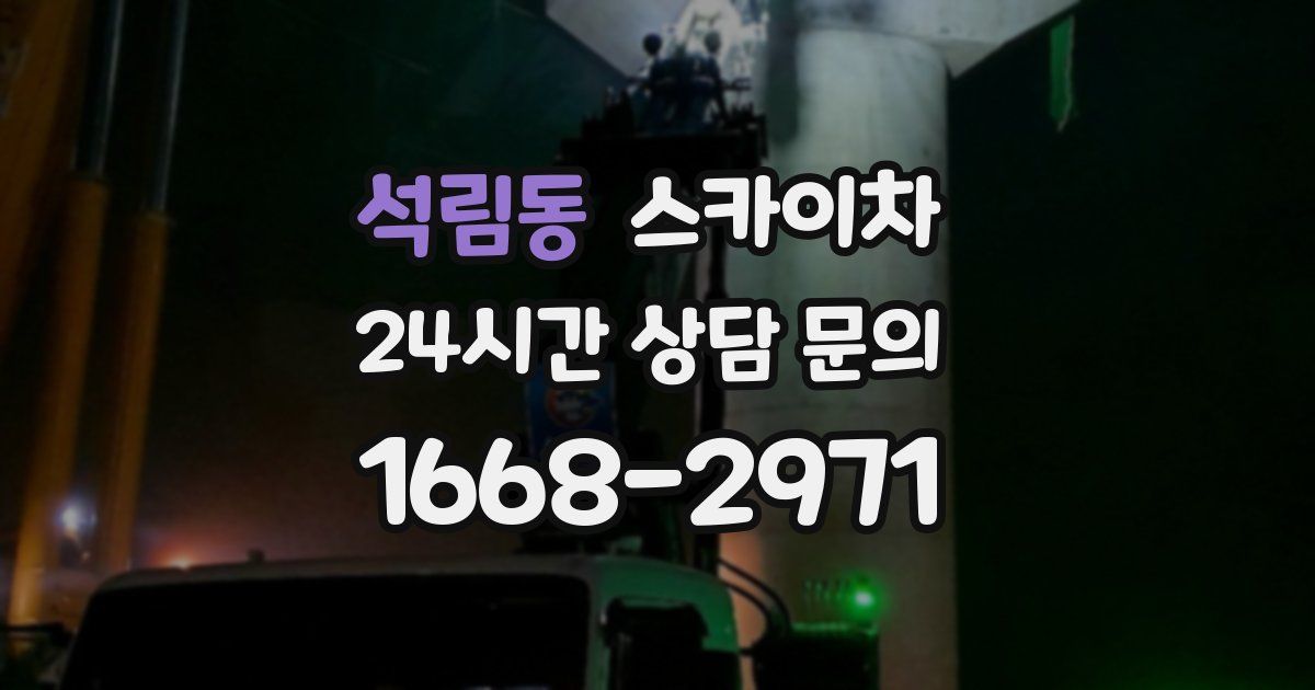 석림동 스카이차