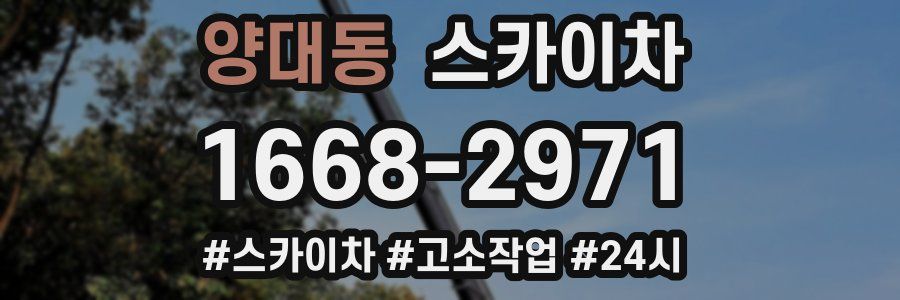 양대동 스카이차