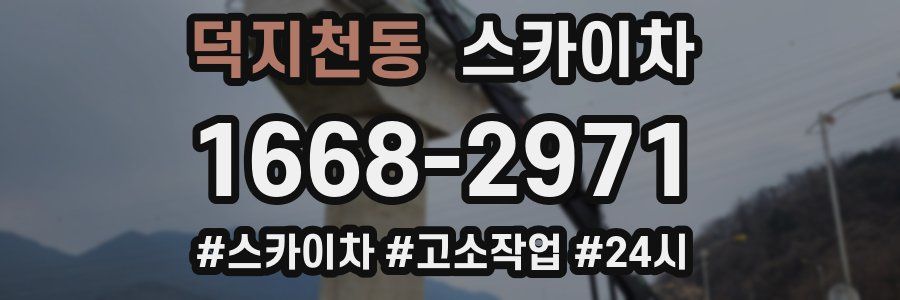 덕지천동 스카이차