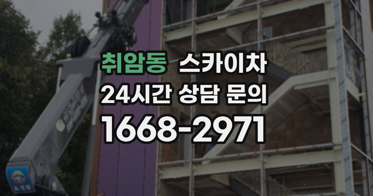 취암동 스카이차