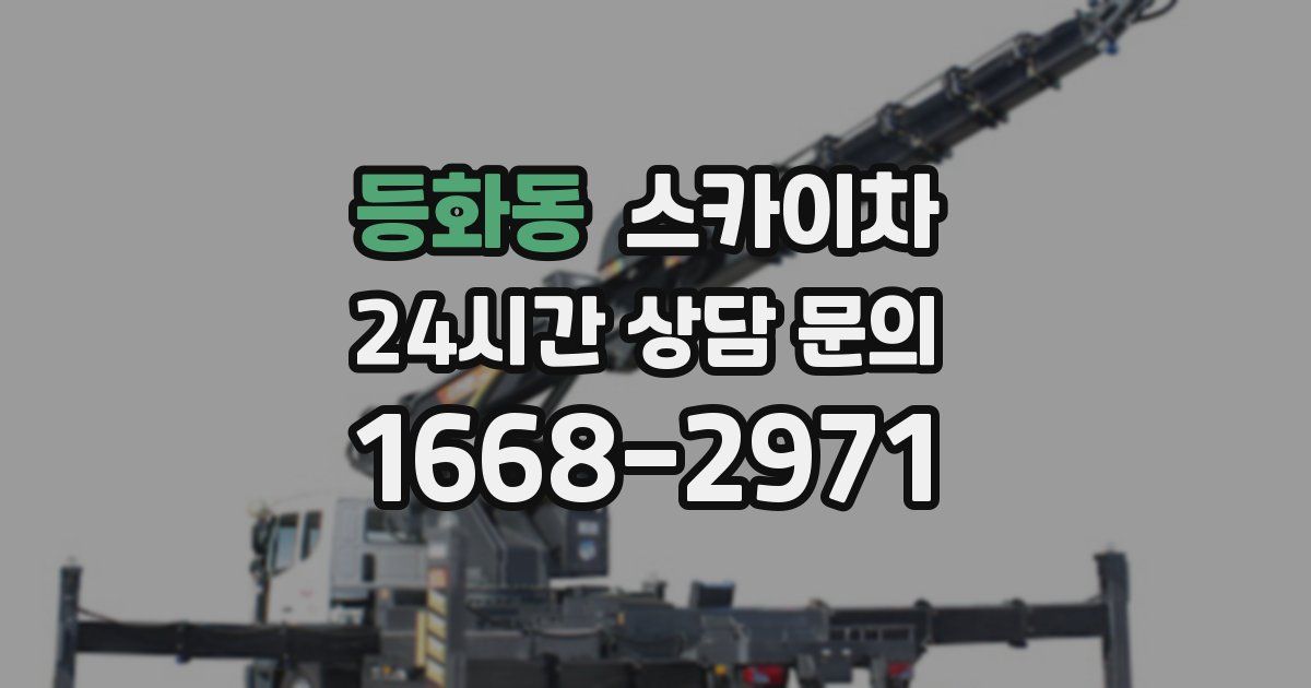 등화동 스카이차