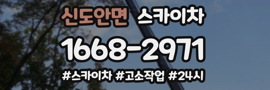 신도안면 스카이차