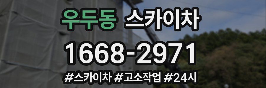 우두동 스카이차