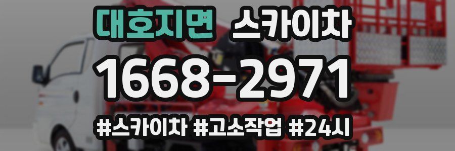 대호지면 스카이차