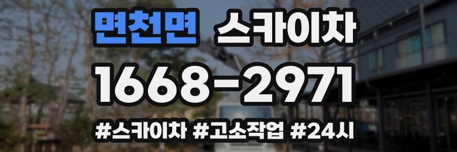 면천면 스카이차