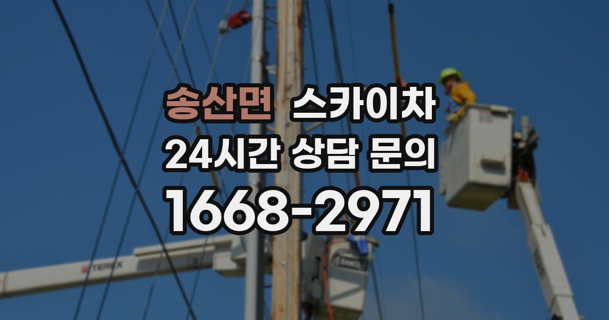 송산면 스카이차