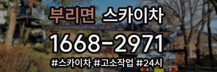 부리면 스카이차