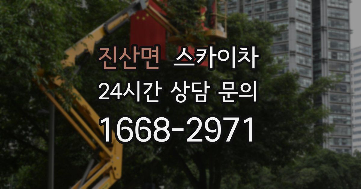 진산면 스카이차