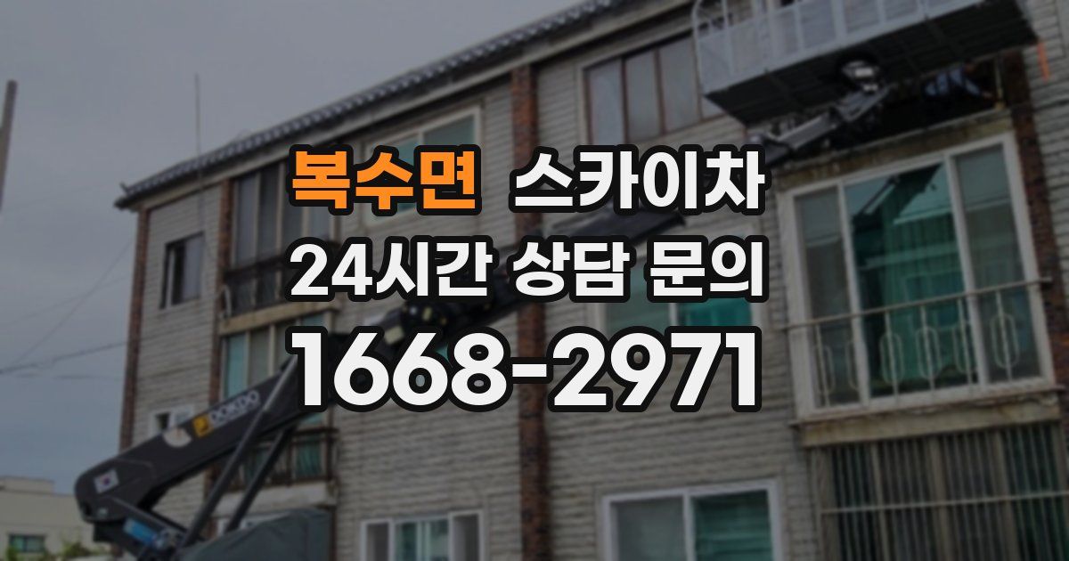 복수면 스카이차