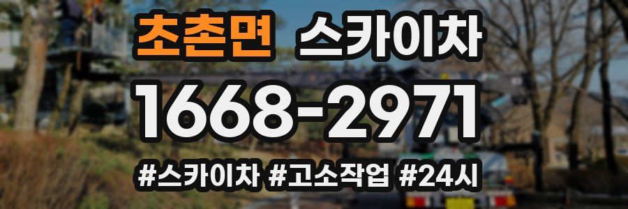 초촌면 스카이차