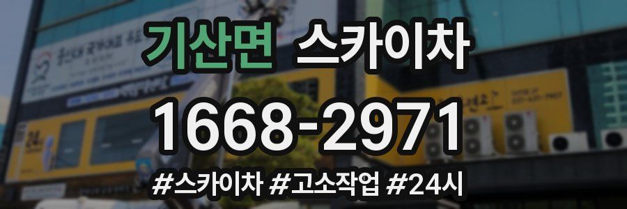 기산면 스카이차