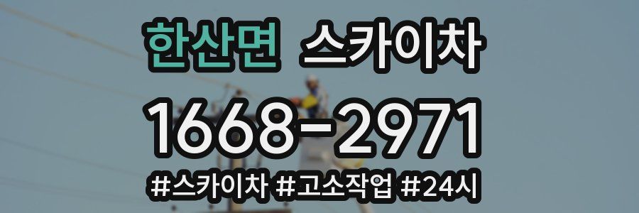 한산면 스카이차