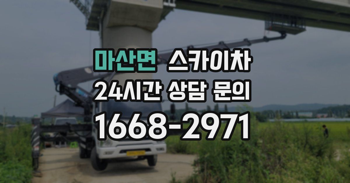 마산면 스카이차