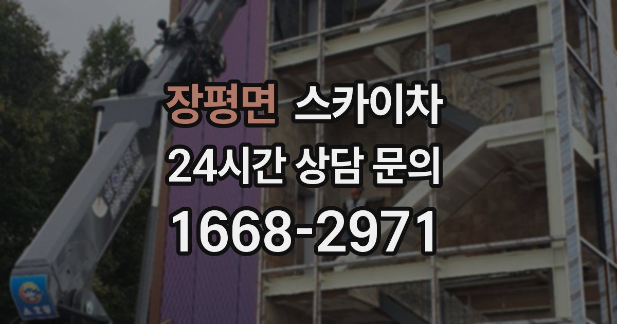 장평면 스카이차