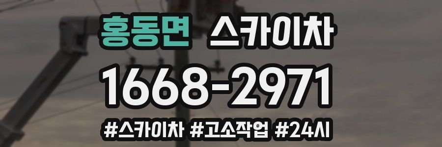 홍동면 스카이차