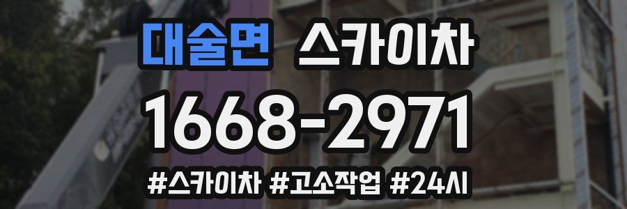 대술면 스카이차