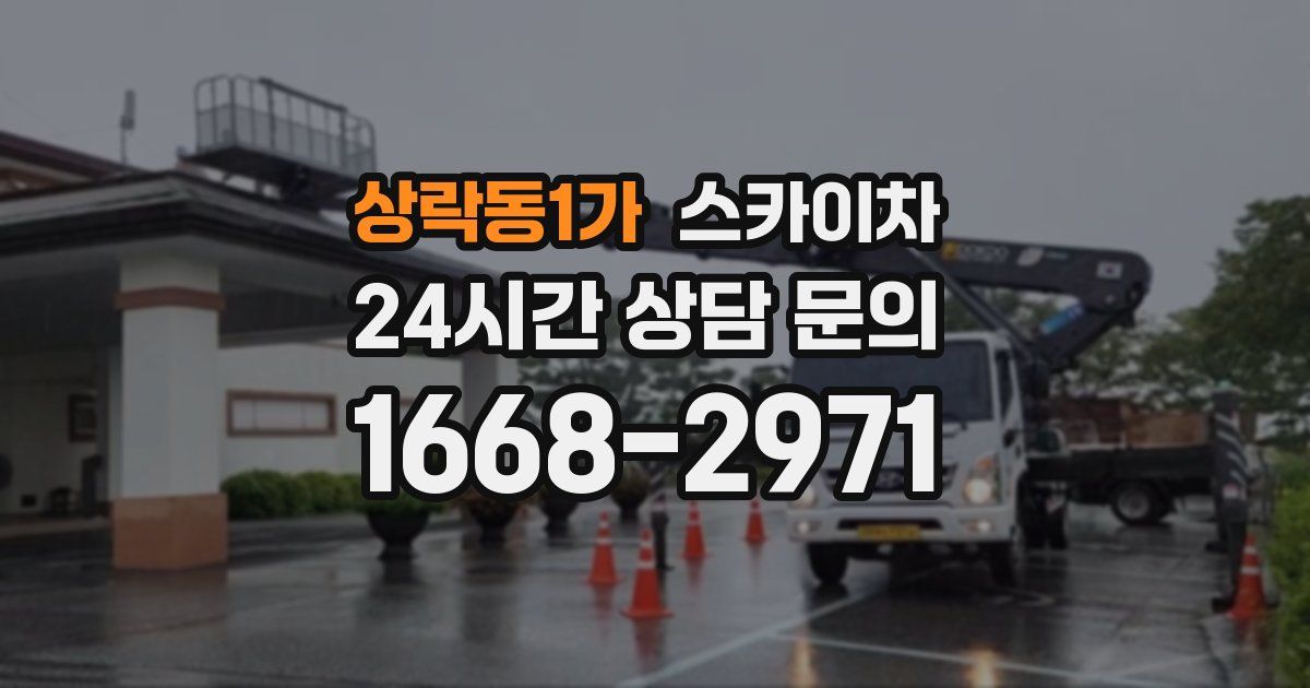 상락동1가 스카이차