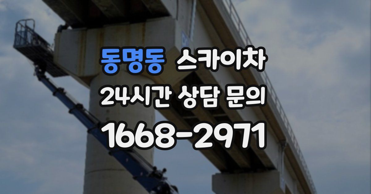 동명동 스카이차