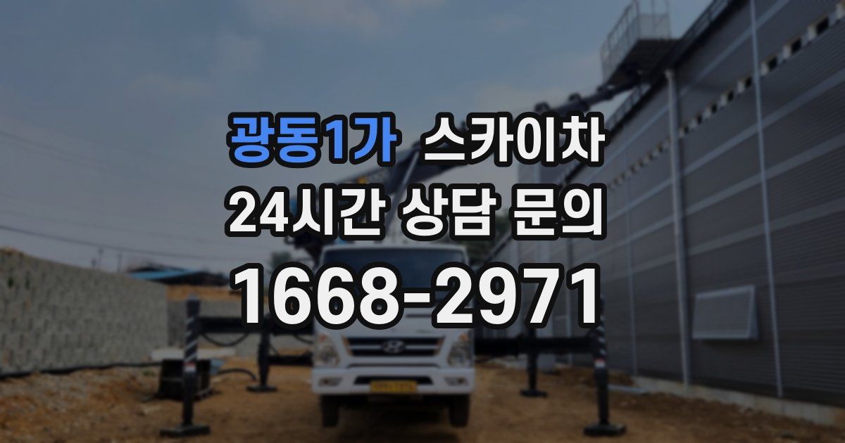 광동1가 스카이차