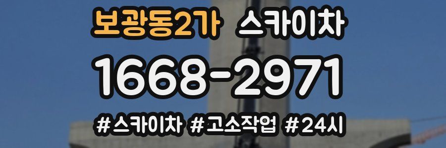 보광동2가 스카이차