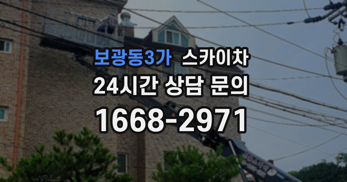 보광동3가 스카이차