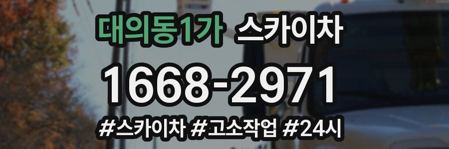 대의동1가 스카이차