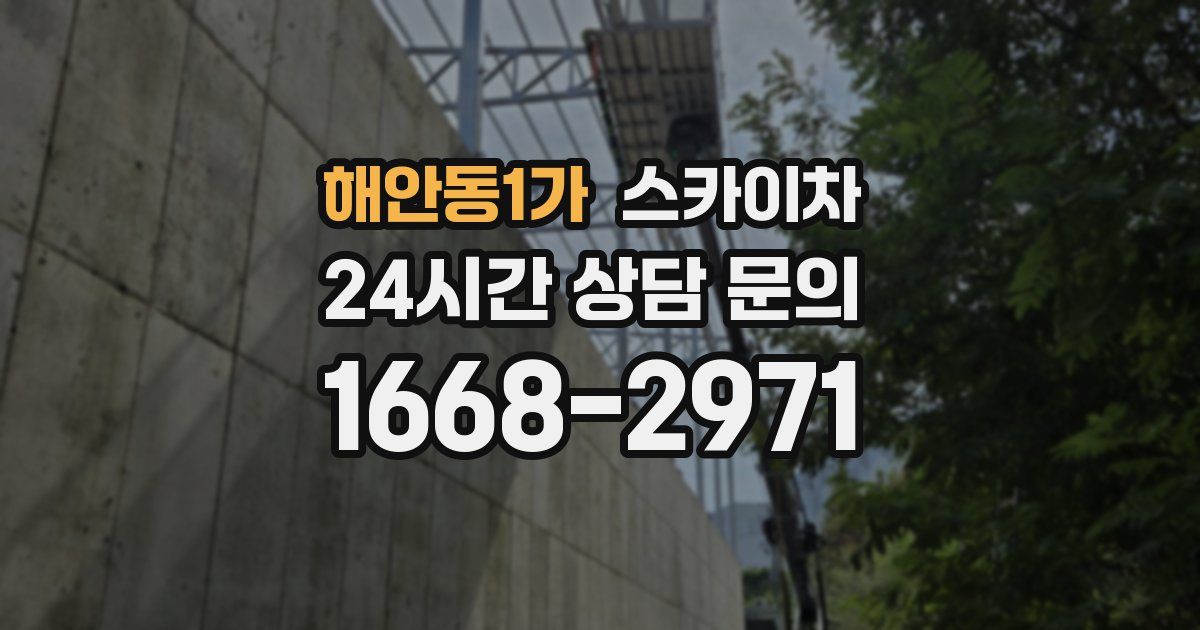 해안동1가 스카이차