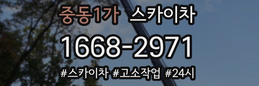 중동1가 스카이차