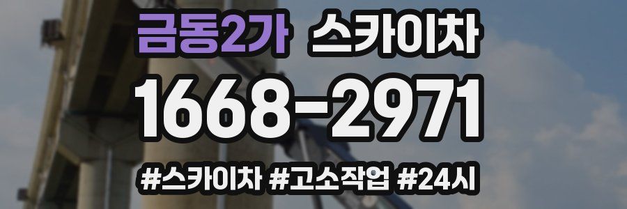 금동2가 스카이차