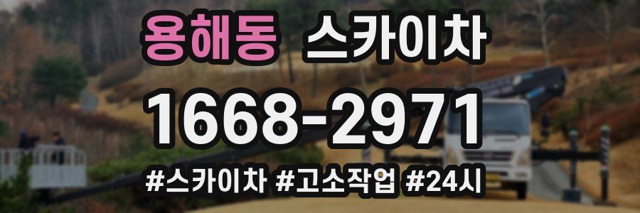 용해동 스카이차