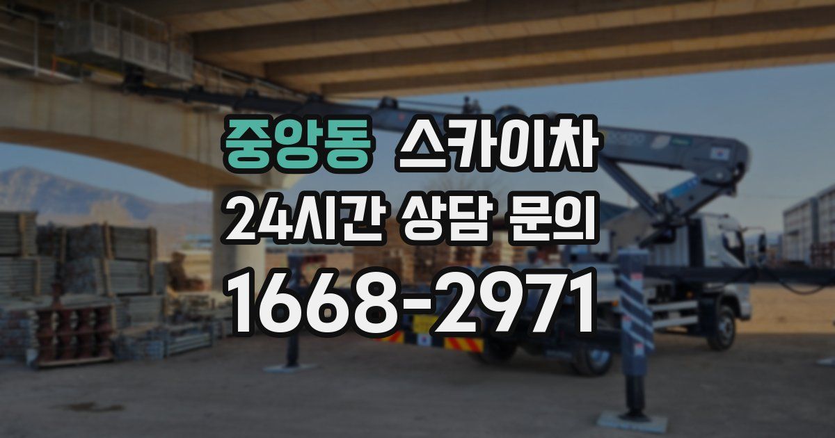 중앙동 스카이차