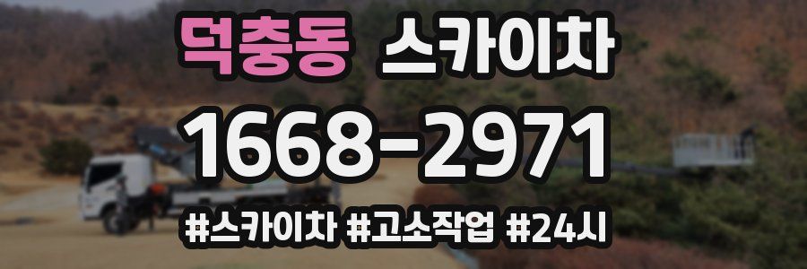 덕충동 스카이차