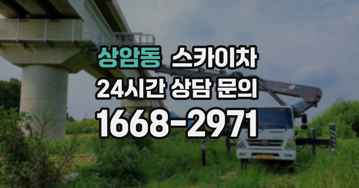 상암동 스카이차