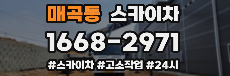 매곡동 스카이차