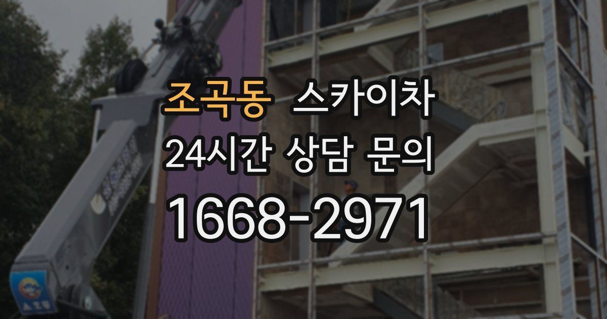 조곡동 스카이차