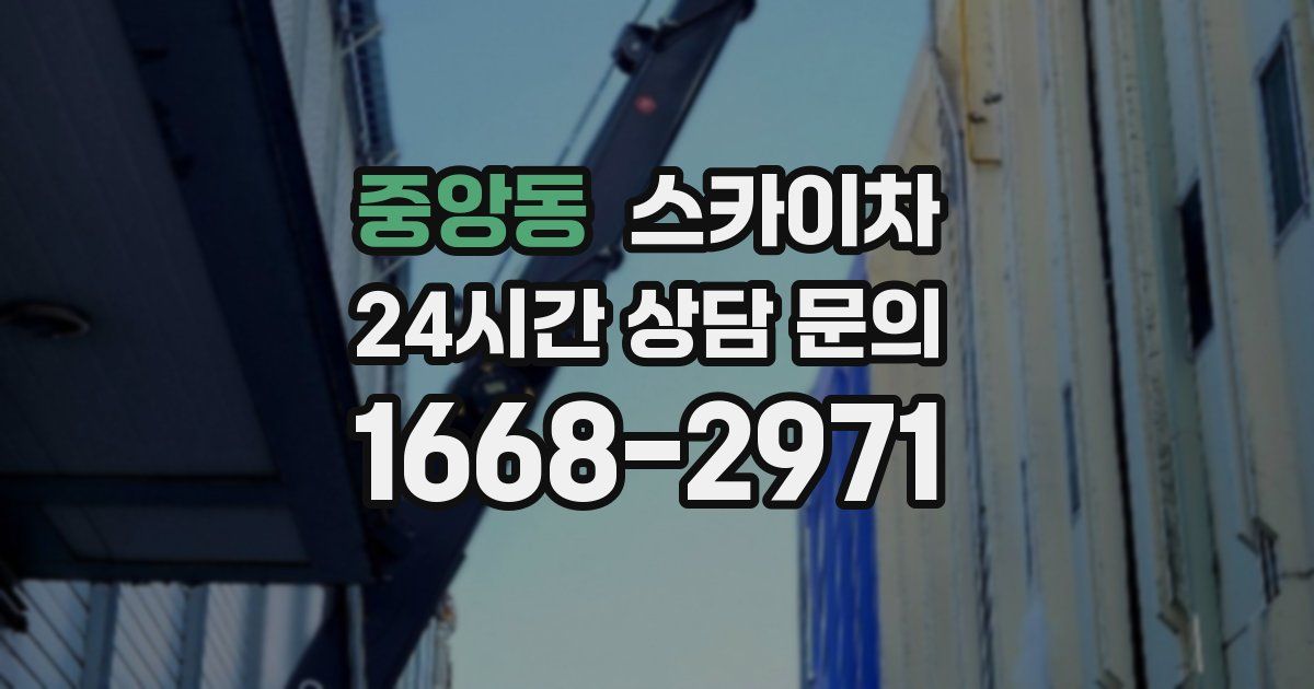 중앙동 스카이차