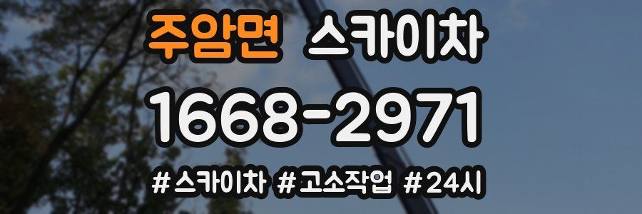 주암면 스카이차